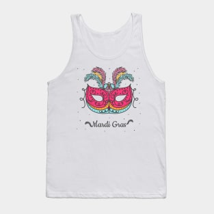 Mardi Gras Festive Colorful New Orleans Style Tank Top